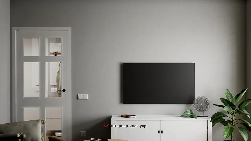 Гостиная в стиле скандинавский минимализм